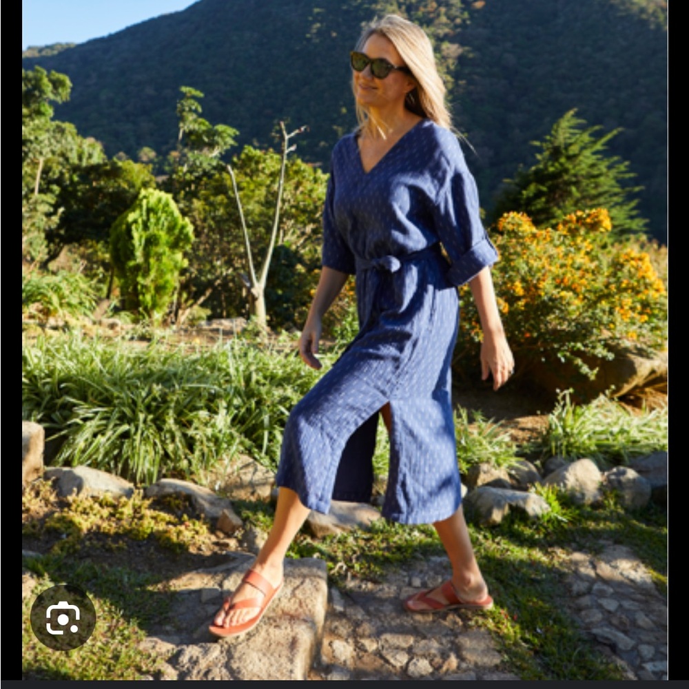 Atlantic Ave Dress in Blue Shadow
